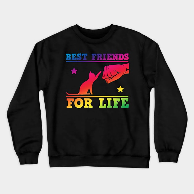 Cat Lover Gifts Crewneck Sweatshirt by ShopBuzz